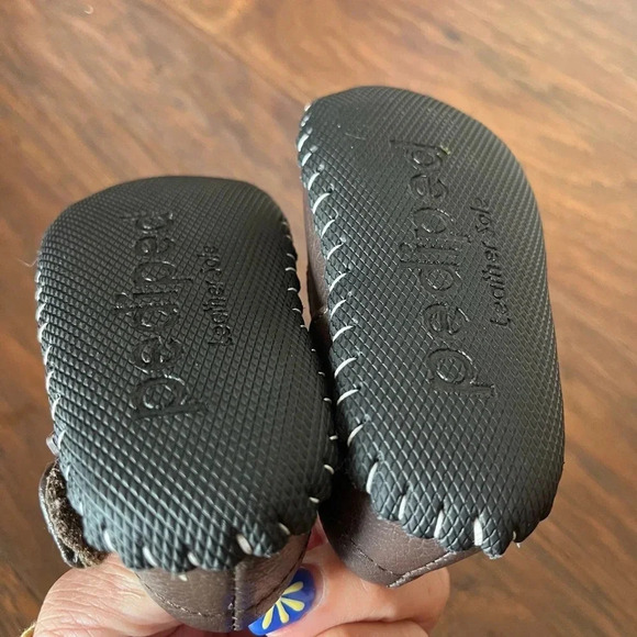 Pediped Infant Shoes-Starlite Cocolate Pink- EU size 19, 6-12 month infant - Picture 5 of 7